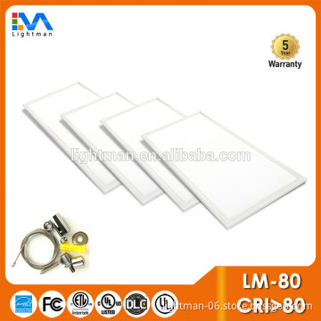 ETL UL DLC approved 100lm/w 70w 2' x 4' led panel light for clinic and hospital